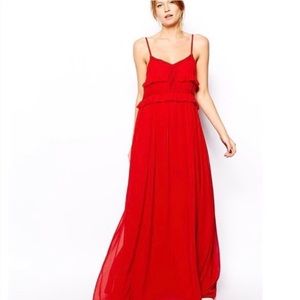 Mango Suit Garnet Maxi Dress